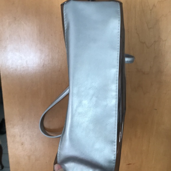 Silver trim transparent Concert/theme park tote bag - Picture 5 of 5